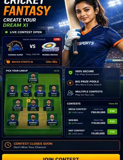 Stakebr365 (stakebr 365) fantasy cricket & matchday visual 3